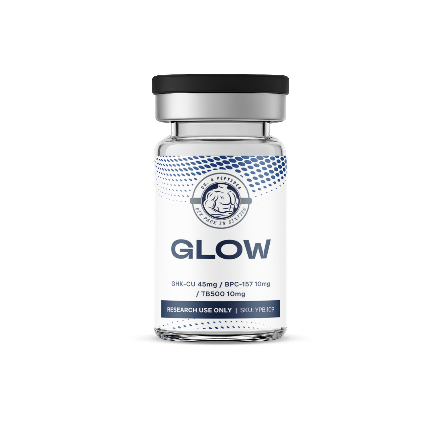 GLOW GHK-Cu (45mg) / BPC-157 (10mg) / TB500 (10mg)